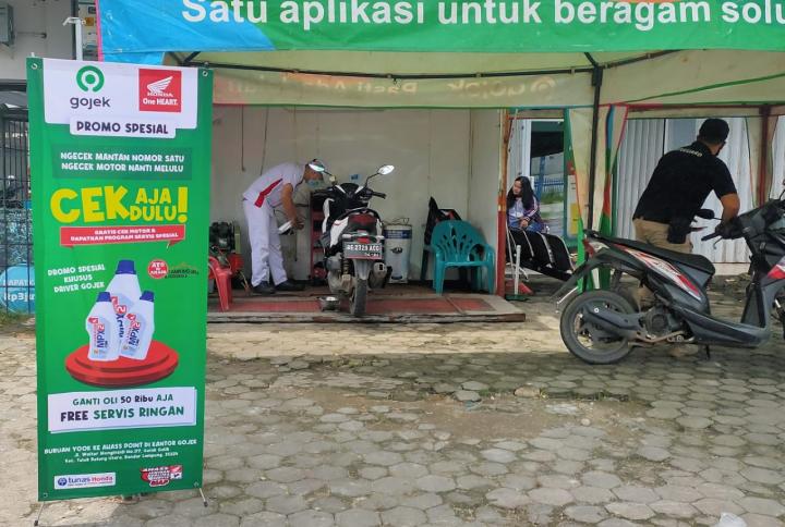 AHASS Point Hadir Di Depan Kantor Gojek
